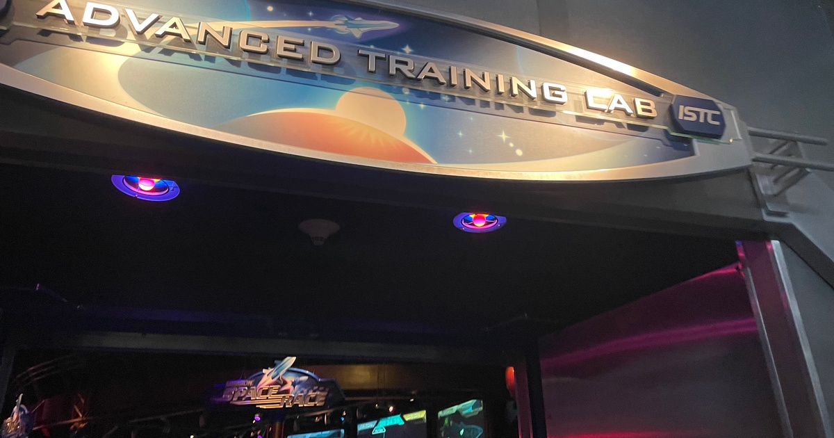 Advanced Training Lab EPCOT Open Coaster