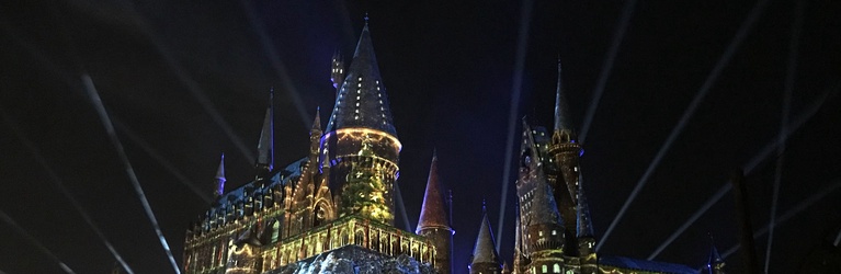 The Magic of Christmas at Hogwarts Castle
