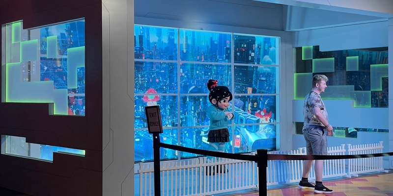 Meet Ralph and Vanellope inside ImageWorks